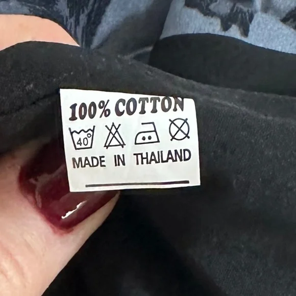 Magnolia Place Retro Black Cat Star Print Button Down Top/Vest, NWT - Picture 2 of 7